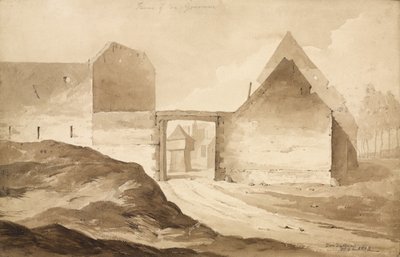 1815年&39;du-Gourman No 2&39;的农民（wc和铅笔在纸上） 作者 丹尼斯·戴顿